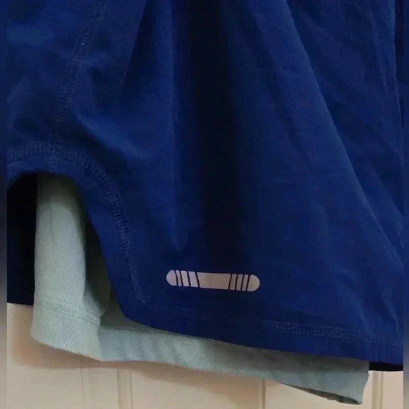 Women's bcg running shorts lined with biker shorts. - Picture 3 of 6